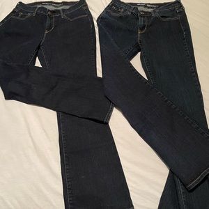 Old Navy curvy profile jeans Not for Sale both pairs have been purchased